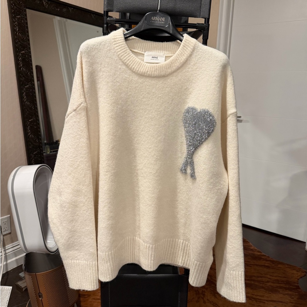 Ami wool sweater